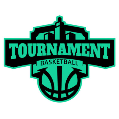 Tournament Basketball logo template Thumbnail