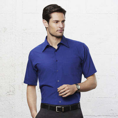 Biz Collection Mens Metro Short Sleeve Shirt  Thumbnail